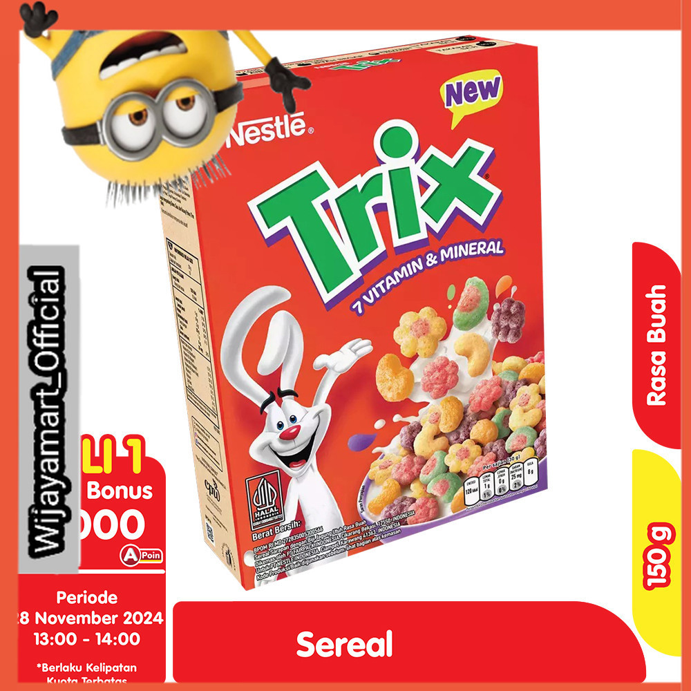 

Nestle Trix Sereal Rasa Buah Box 150 g