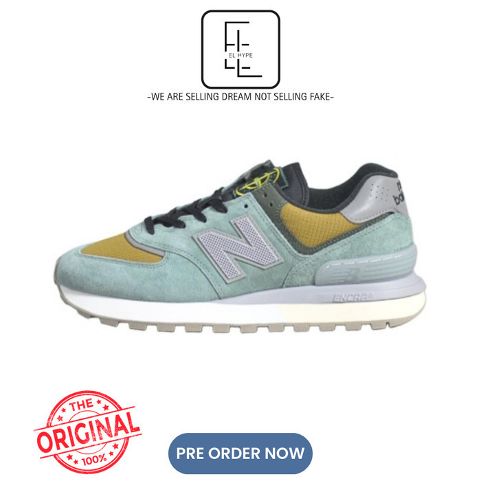 Stone Island x New Balance 574 Legacy Light Green (100% Original) U574LGTN