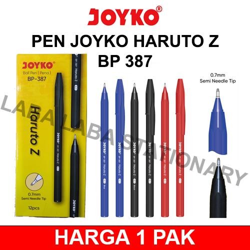 

Pen / Pena / Ballpoint Joyko Haruto Z BP 387 Semi Neddle 0.7 mm Murah