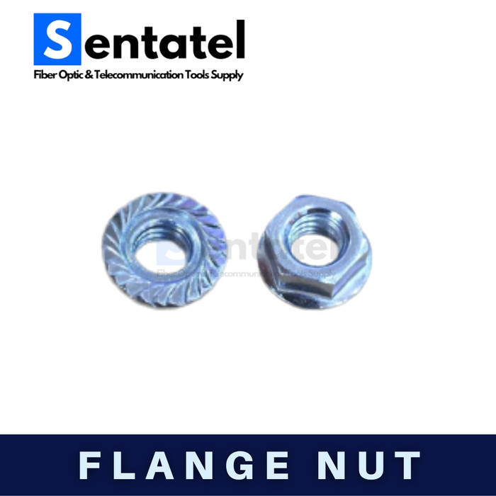 Flange Nut Stainless M6 / Mur Baut Flange