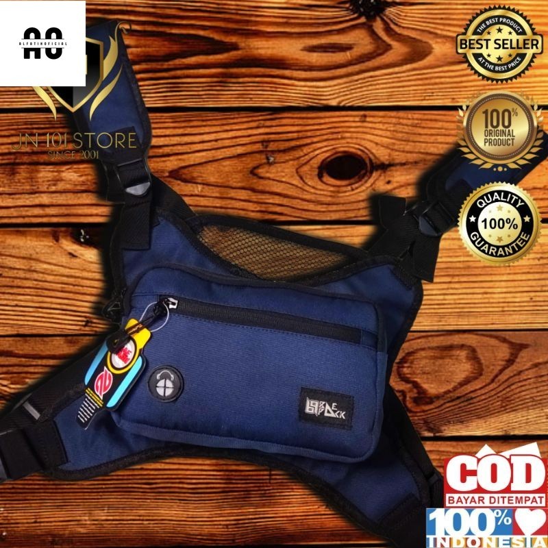 As) COD Chest Bag tas dada tas motor Laki laki pria Tactical kualitas terbaik harga termurah