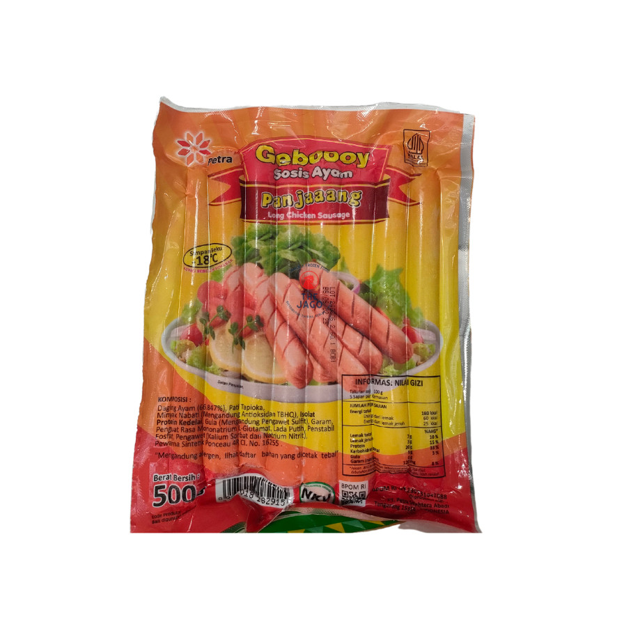 

Sosis Geboy Ayam Long 500gr