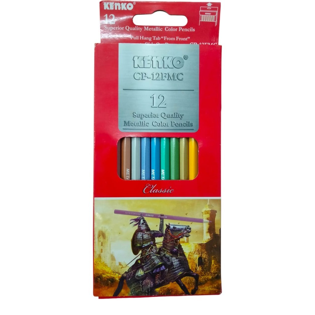 

Pensil Gambar KENKO CP-12FMC Classic 12 Warna