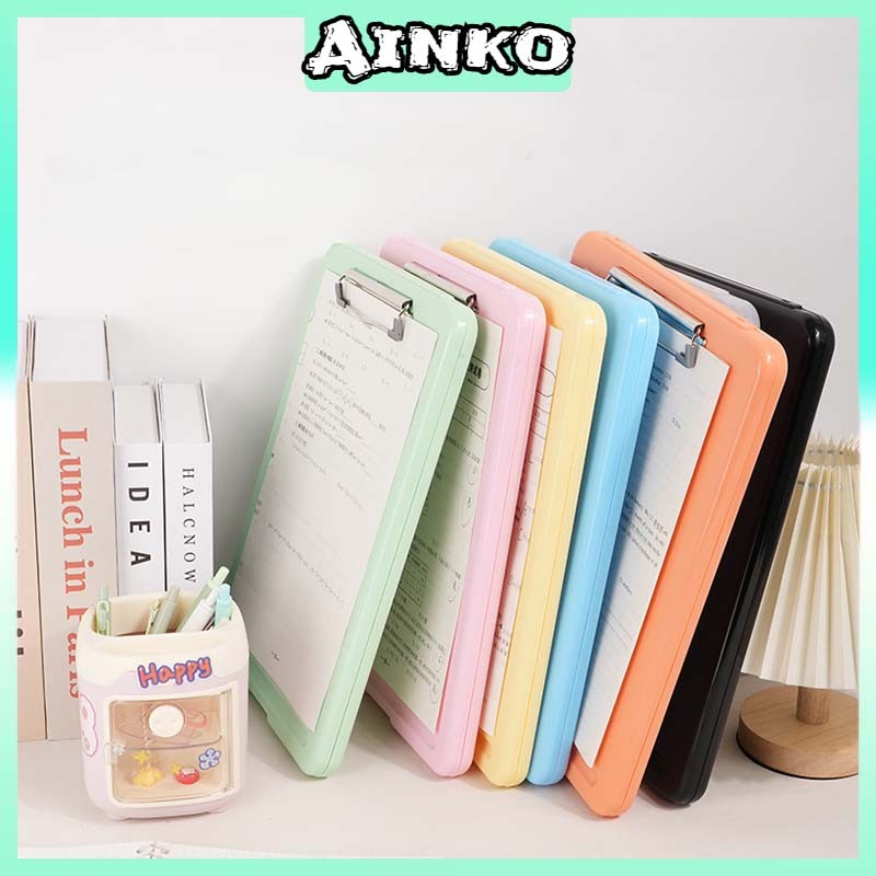

Clipboard + Storage Alas Papan Ujian / Papan Jalan 2in1 / Clipboard 2 in 1 / Clip Board A4