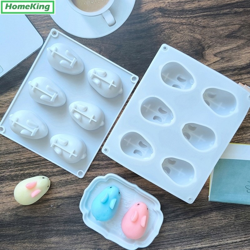 Cetakan Kelinci Silikon / Cetakan Silikon Kelinci Cetak Puding Kue Coklat / HomeKing