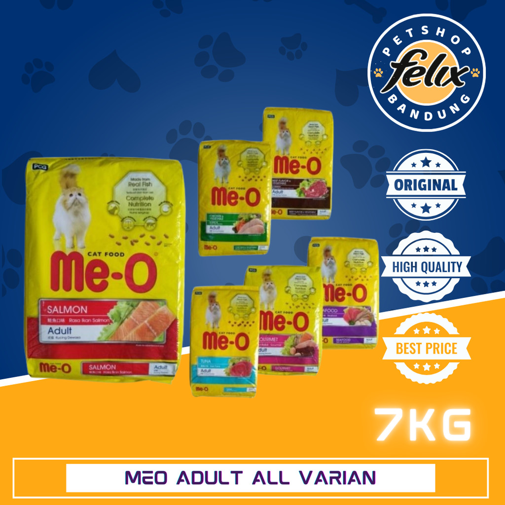 Meo Cat Adult 7kg All Varian Me-o Adult 7kg