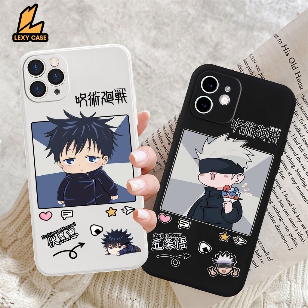 Case Jujutsu Gojo Satoru SM045 Vivo Y12 Y12S Y16 Y20 Y20S Y21 Y22 Y35 Y53S Y91C Y91 Y95 Y1S V9 V15 V
