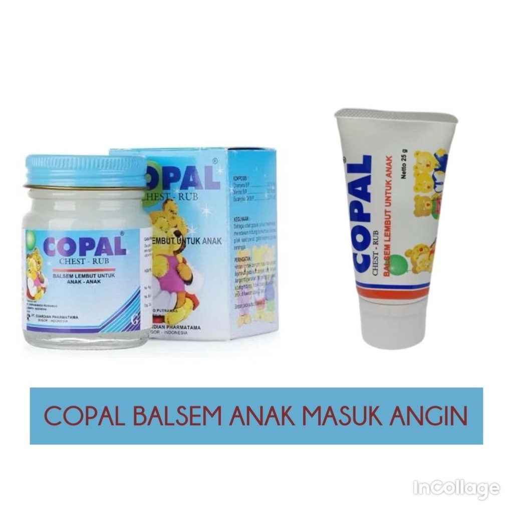 Promo Copal Balsem Gosok Bayi Anak Lembut Hangat Balsam Calming Rub Baby Kids Masuk Angin Flu Bapil
