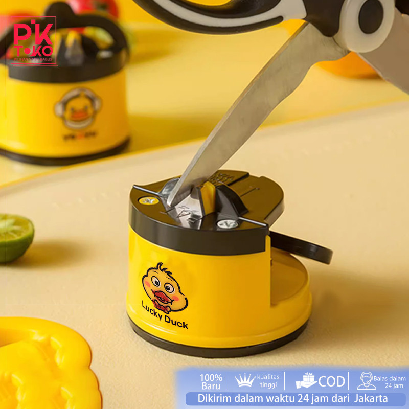 Knife Sharpener Alat Pengasah Pisau & Gunting Alat Asah Pisau Asah Pisau Stainless Asah Pisau Dapur