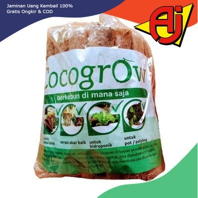Media Tanam Cocogrow 100 Pcs - Praktis untuk Semai Cabe, Tomat, dan Sayuran Lain