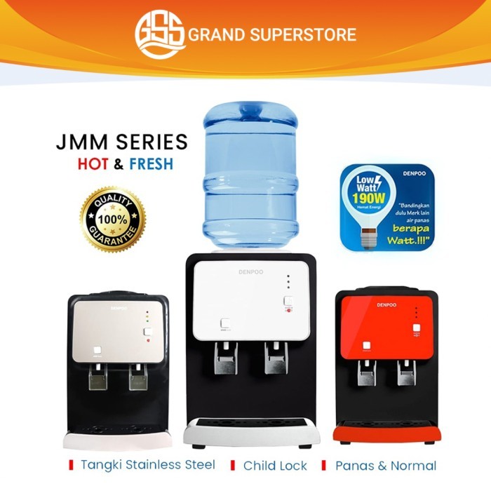 Dispenser Galon Atas Denpoo XAVIER2 Low Watt