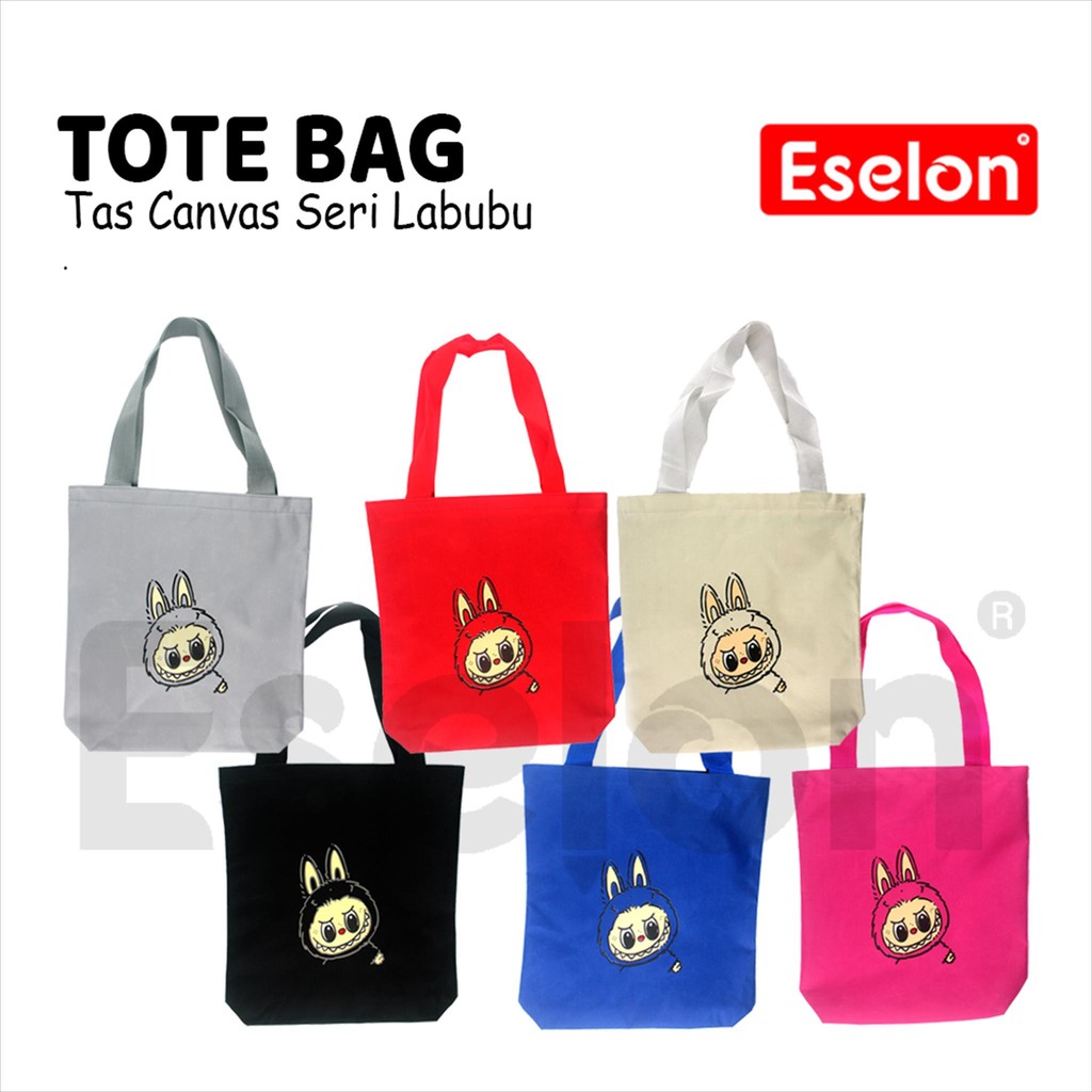 Tote Bag Canvas Polos  /Tote Bag Canvas Resleting