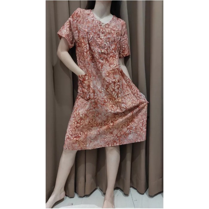 Baju Tidur Batik Anita Daster Size L - L 5