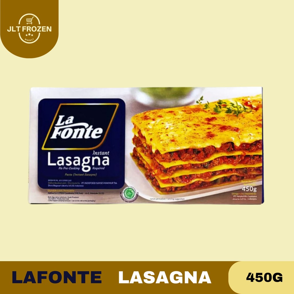 

Lafonte Lasagna / La Fonte / Lasagna Instan / Pasta Lasagna 450g