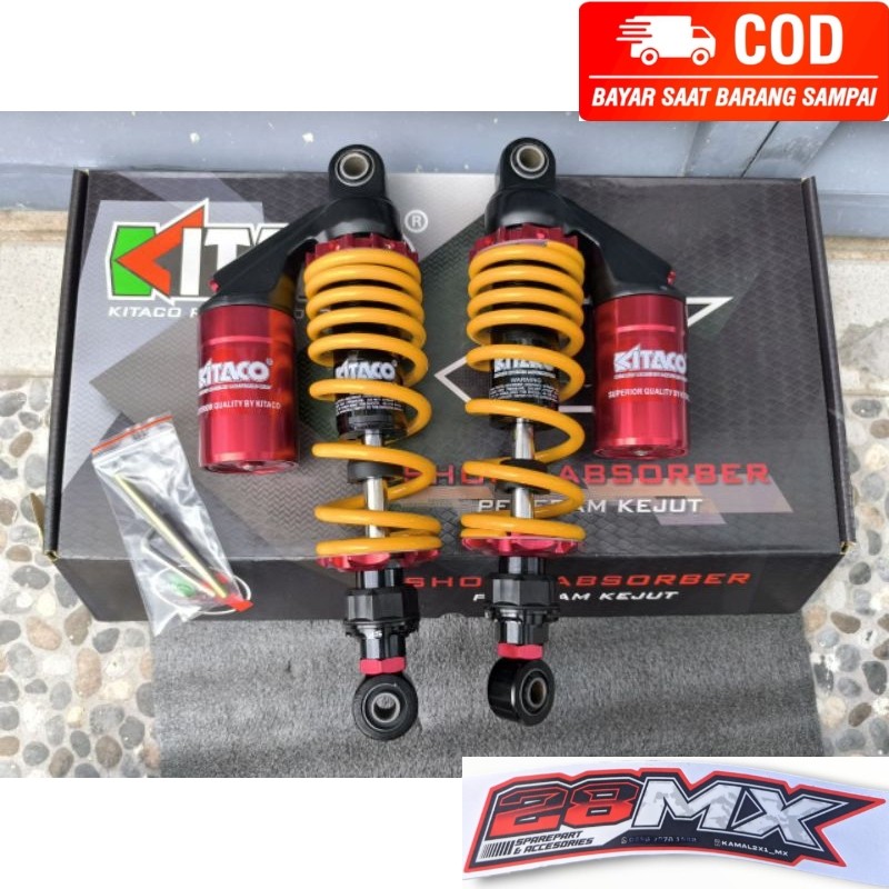 MF99 SHOCK SOK KITACO 280 MM UNTUK FIZ R JUPITER Z VEGA R SINGEL KLIK TIPE K999 MURAH TERMURAH Promo