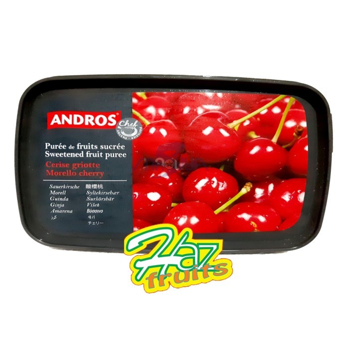 

Andros Cherry Puree 1 Kg | Andros Ceri