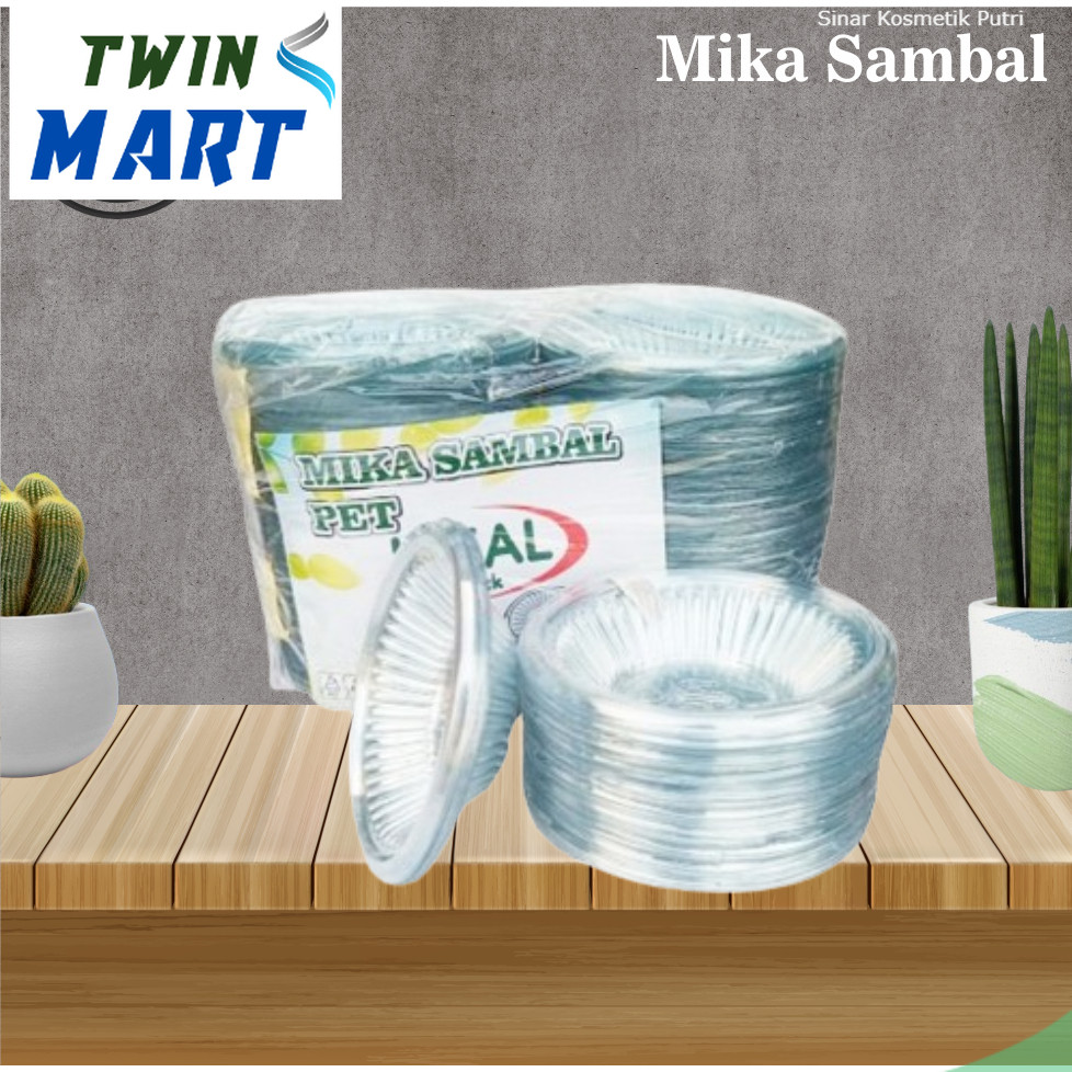 

Mika Sambal / Tray Saus , Sambal dan Kecap / Ukuran Besar, Tanggung, Kecil