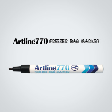 

Spidol Artline EK-770 (Freezer Bag Marker) Original - Hitam