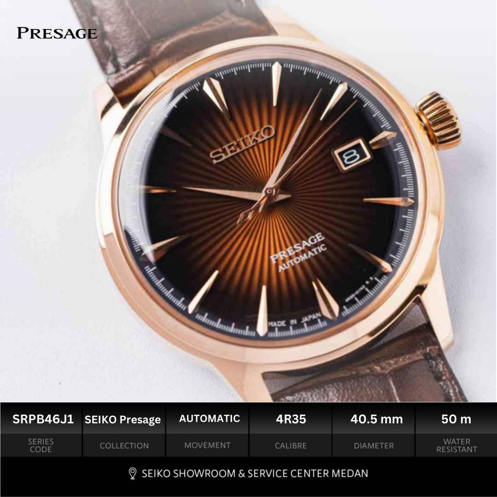 SEIKO Showroom Medan - Seiko Presage Cocktail SRPB46J1