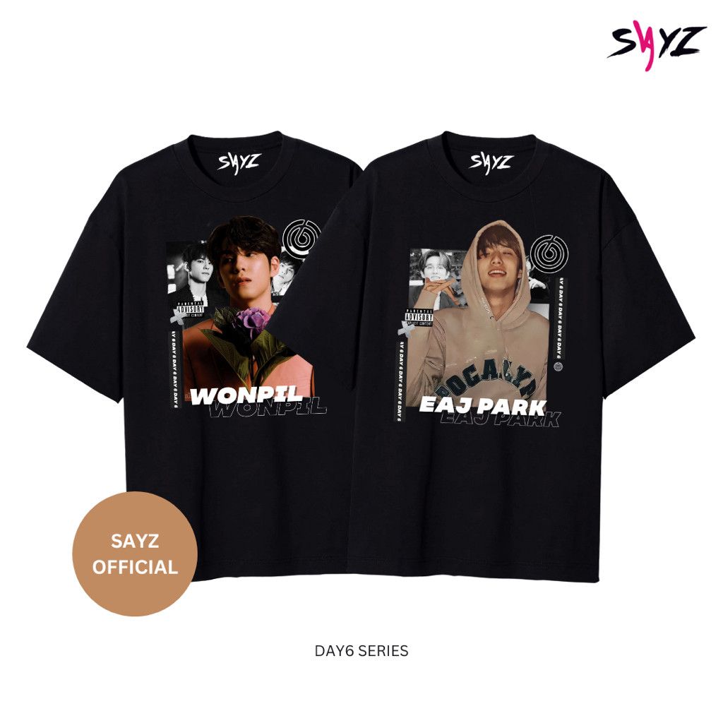Ready] Kaos DAY6 Series - Eaj Park Wonpil Sungjin Young K Doowon Jae Junhyeok - day 6 my day COD