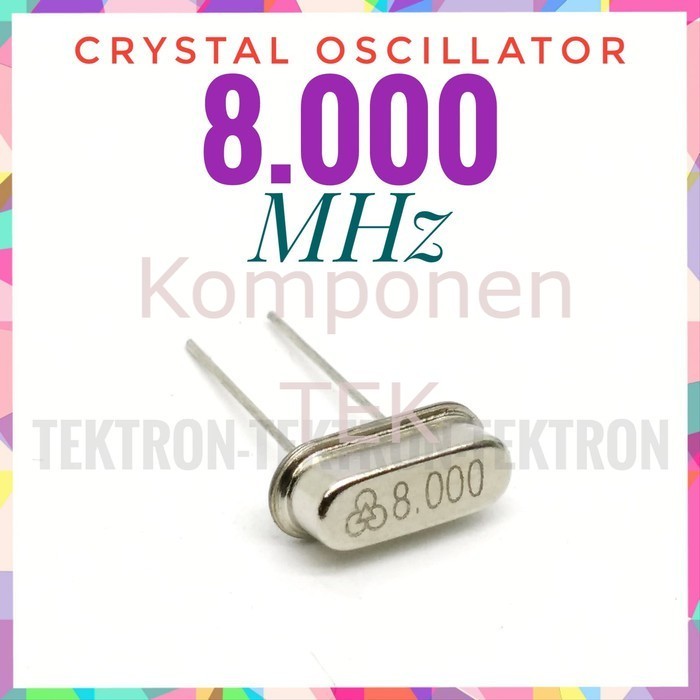 Crystal Oscillator 8.000MHz xtal 8Mhz 8 MHz oscilator