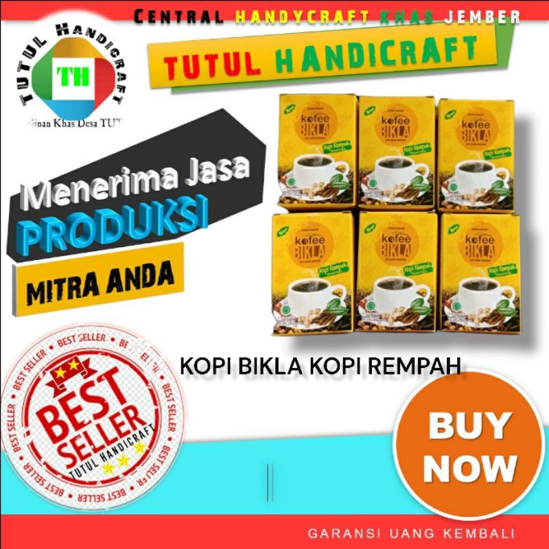 

MAKRIFATBUSINESS PAKET 6 PCS KOPI BIKLA KOPI REMPAH Kopi Berkhasiat BOX 20 SACHET