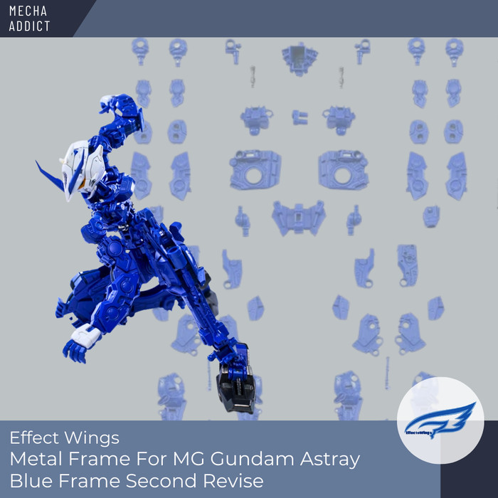 Metal Inner Frame for MG Gundam Astray Blue Frame Second Revise by Effect Wings