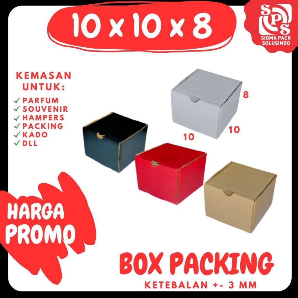 

Kemasan Jam 10x10x8 LD Kotak Kemasan Souvenir Dus Sparepart Bungkus Madu MEDIAKIT IDN
