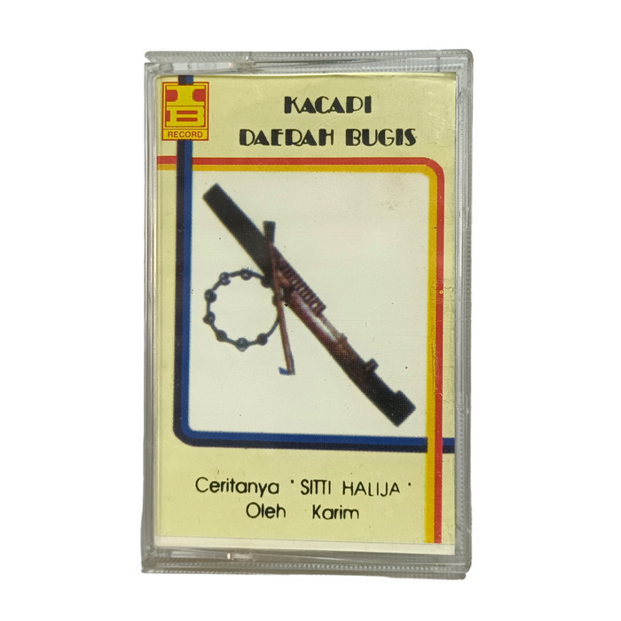 kaset daerah kacapi Bugis ceritanya Siti Halija oleh Karim Irama Baru