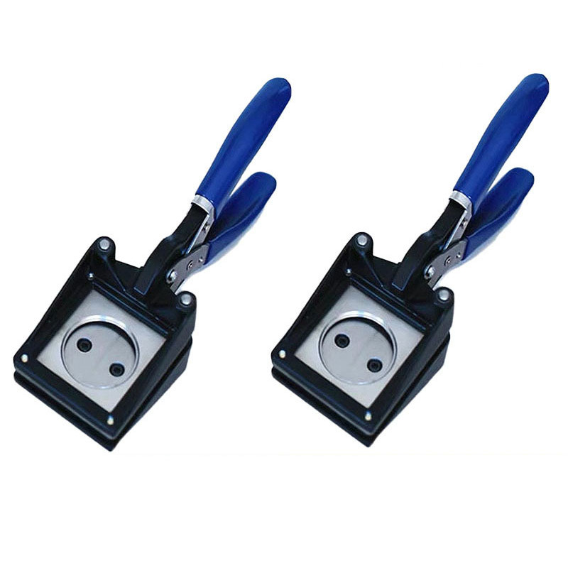 

NEW Hand Held Manual Round 38mm 25mm 32mm 44mm Paper Graphic Punch Die Cutter for Pro Button Maker