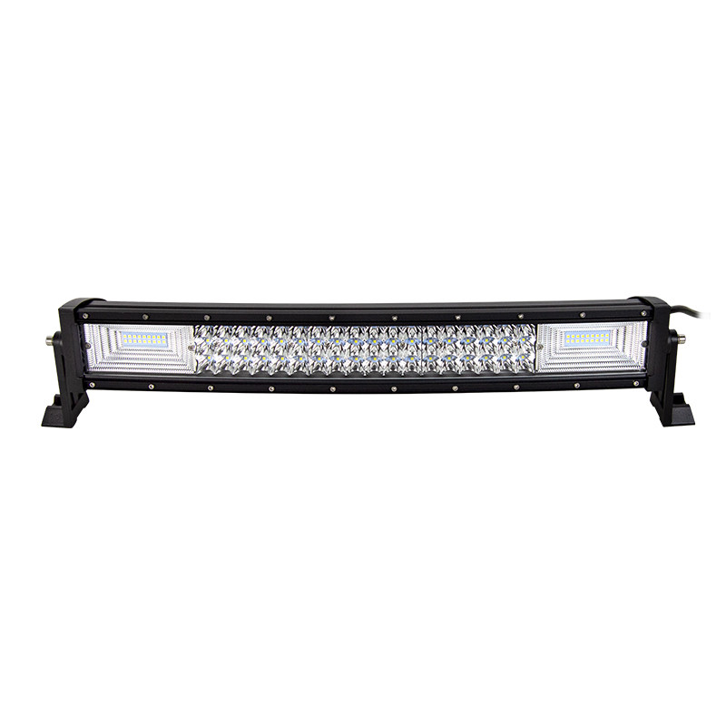 Auxtings 22" 32" 42" 52" inch Curved Led Light Bar Work Light 7D led bar 3-Row 4x4 Truck ATV Car Roo