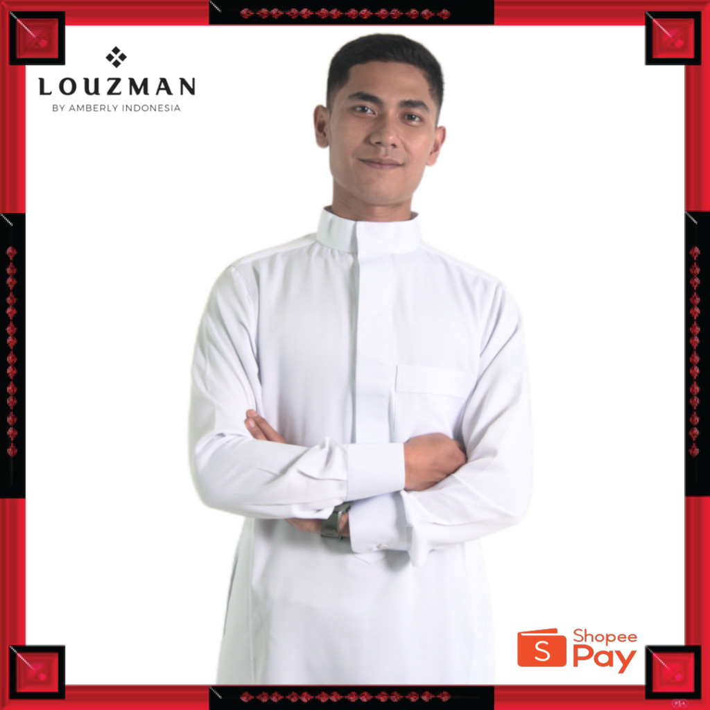 [PREMIUM ORIGINAL] Louzman Thobe Classic / Tub / Gamis / Jubah Slimfit Dewasa