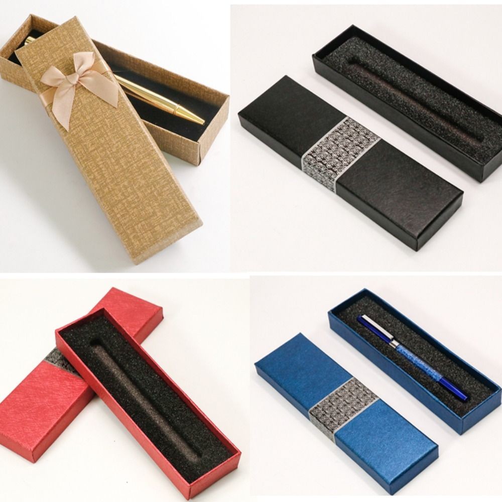 

Fountain Pen Gift Box Pen Box Cardboard Box Cover Box Cute Packaging Box Signature Pen Stationery Case