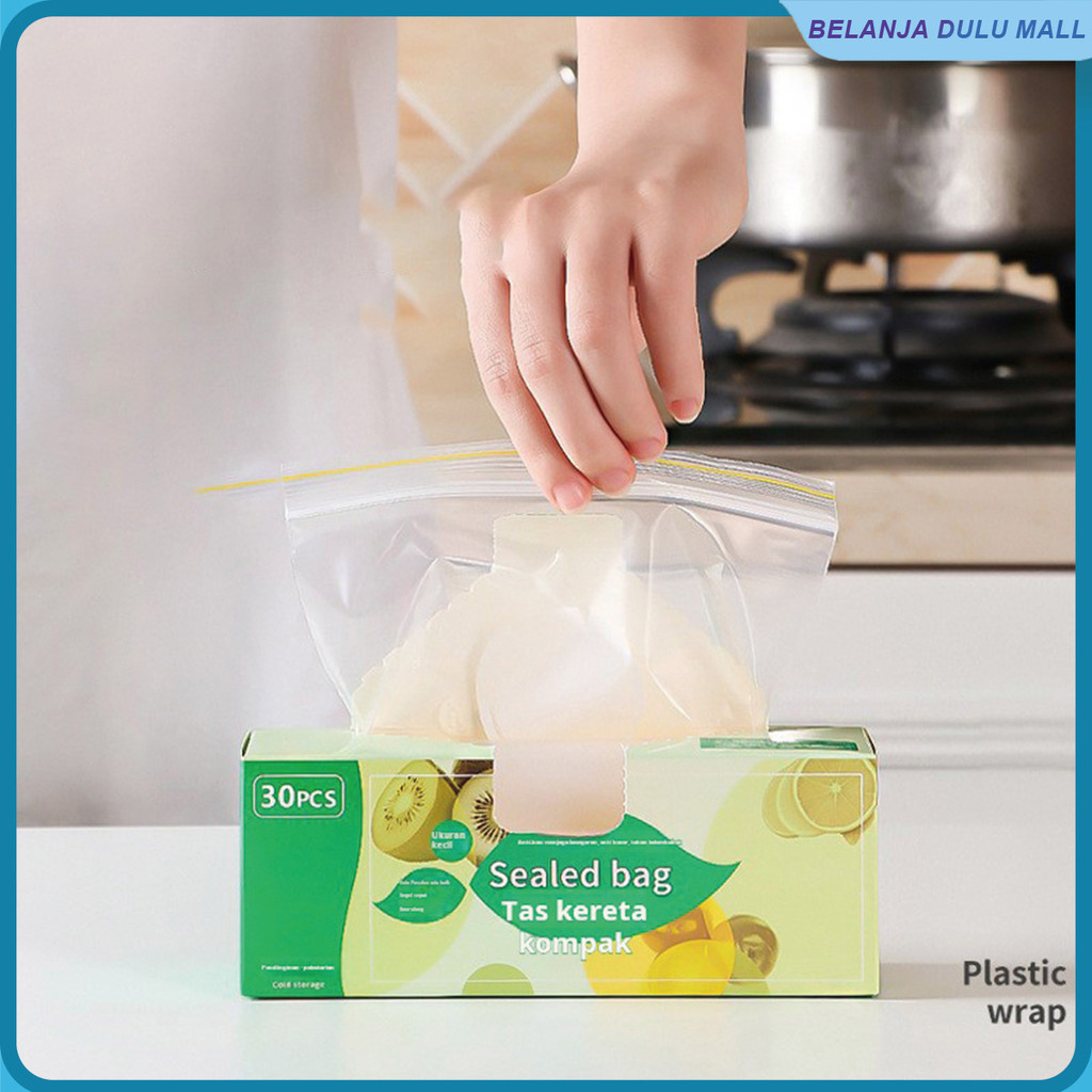 Tas pengawet makanan rumah tangga yang menebal dari plastik yang dapat disegel sendiri, kemasan piri
