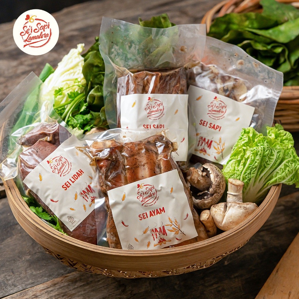 

Combo Mix Sei Sapi 1kg + Sei Ayam 1kg | Sei Sapi Lamalera