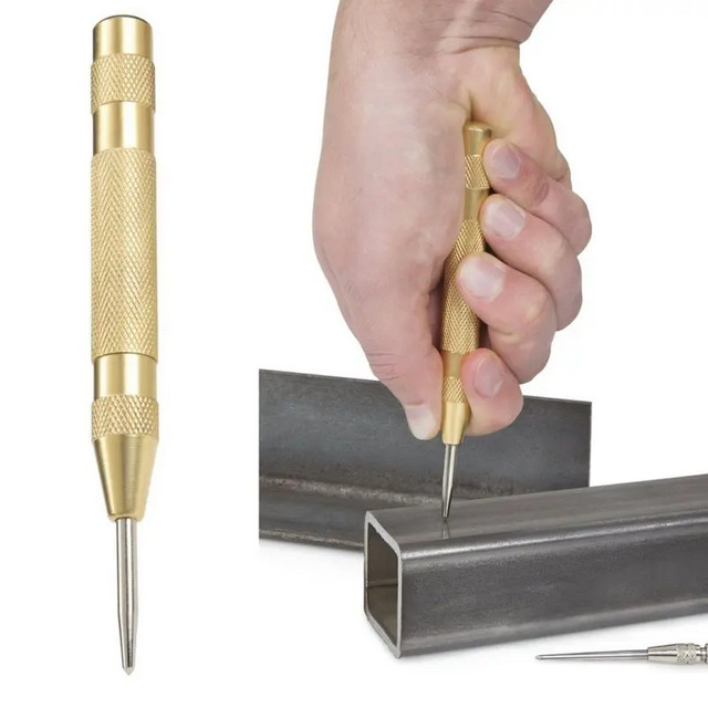 

Alat Penanda Titik Bor Automatic Center Punch