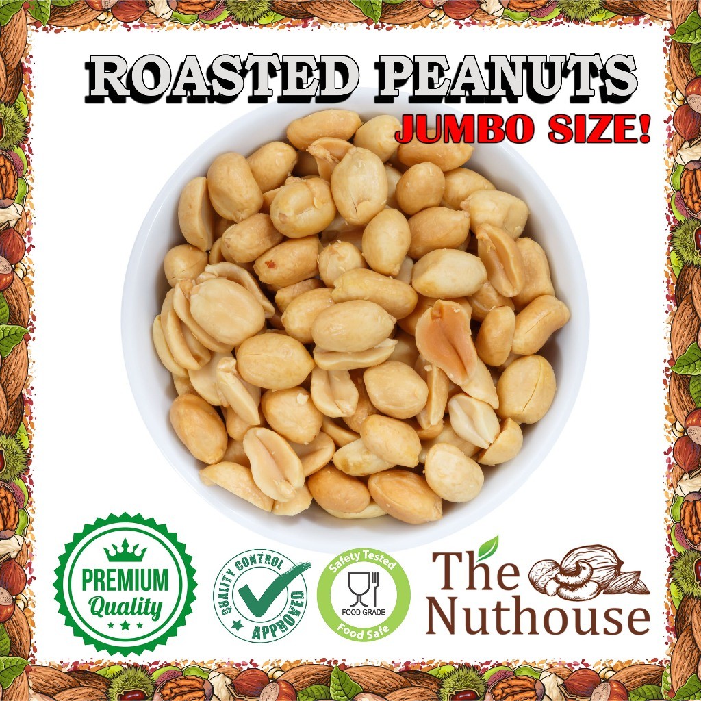 

1kg Kacang Tanah Panggang Kupas / Roasted Peanut Skinless