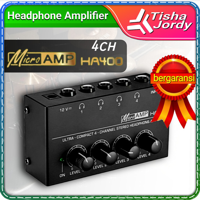 SALE - Headphone amplifier 4 channel HA 400