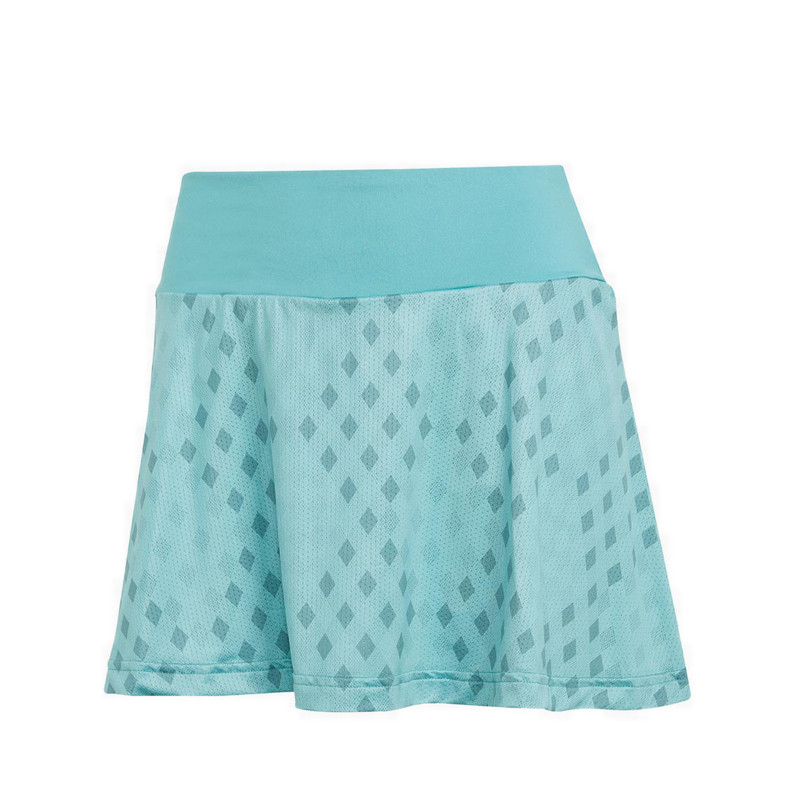 adidas Club Women's Tennis Climacool Graphic Skirt - Powder Teal