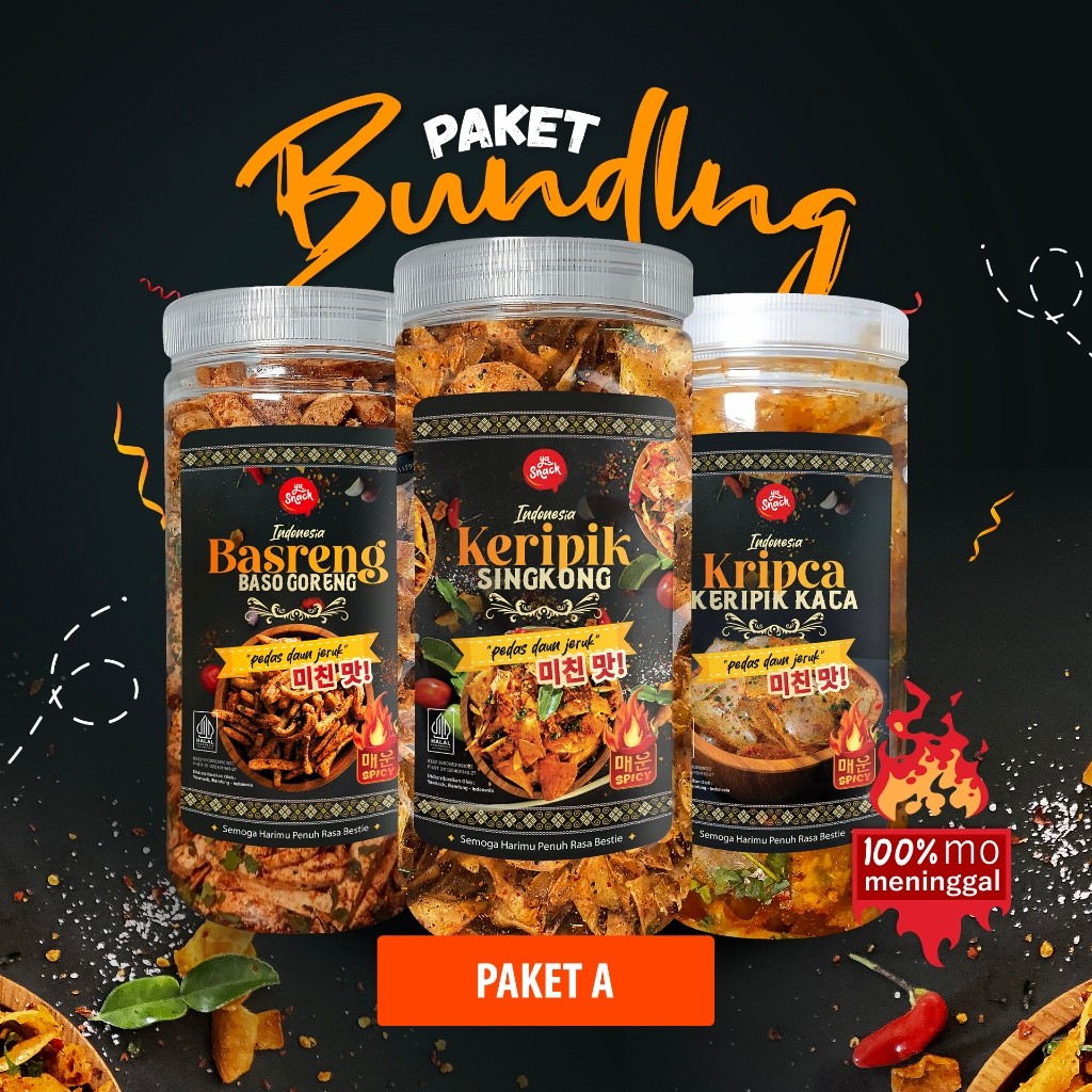 

Paket Bundling Combo Hemat - 3 Kemasan Toples Special Edition