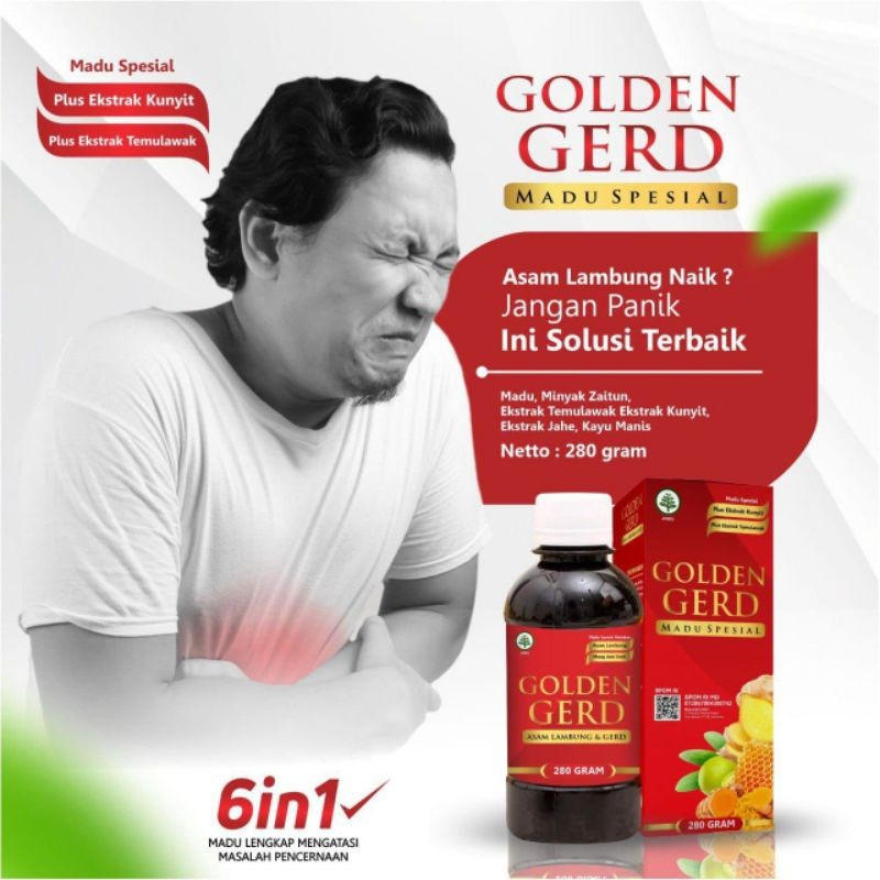 

Golden Gerd - Madu Asam Lambung Gerd Anxiety