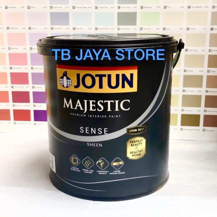 JOTUN MAJESTIC SENSE CAT TEMBOK INTERIOR SHEEN SENSE 1875(2.5L)
