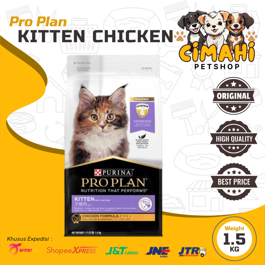 PROPLAN KITTEN CHICKEN 1,5KG