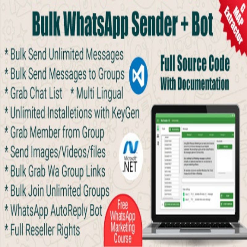 HOT PROMO WaBulker Bulk WhatsApp sender