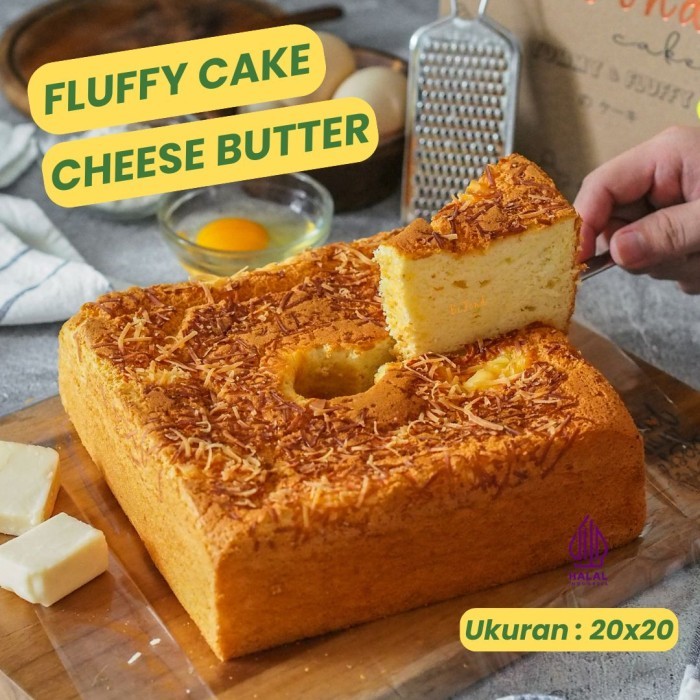 

Cheese Butter Cake - Fluffy Cake uk 20x20cm