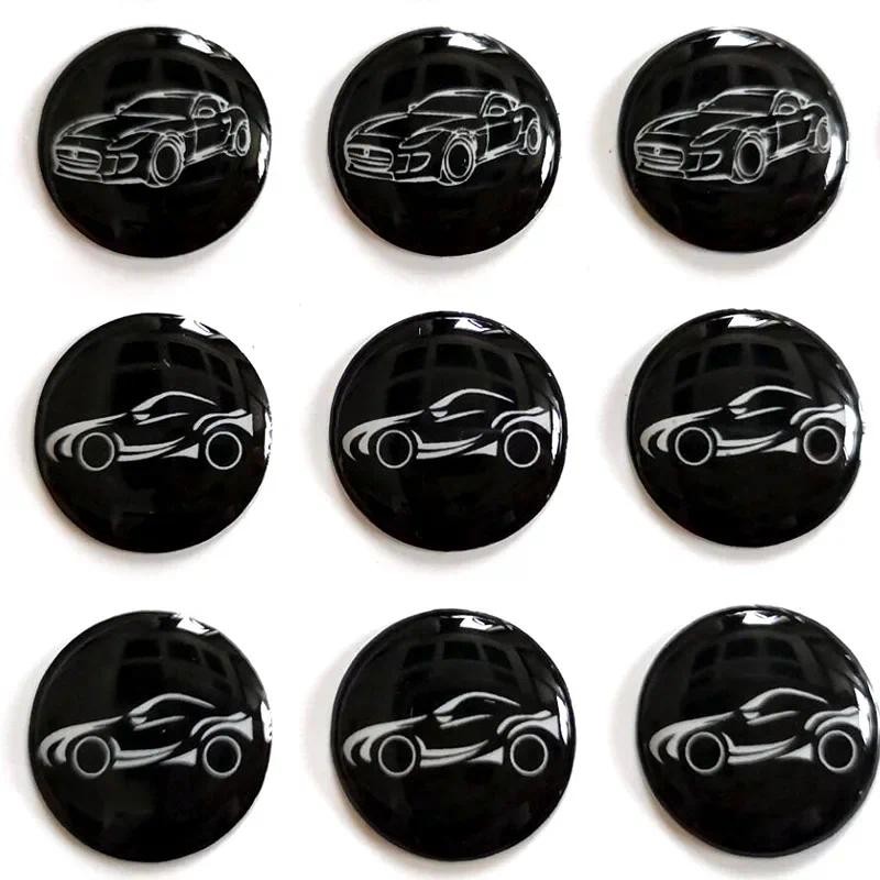 

5 10 20 30 50pcs 14MM Car Remote Key Crystal Logo Epoxy Sticker For KEYY KD/Xhorse VV Remote