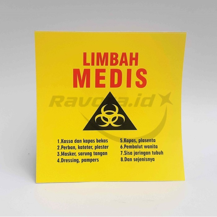 

Stiker Limbah Medis