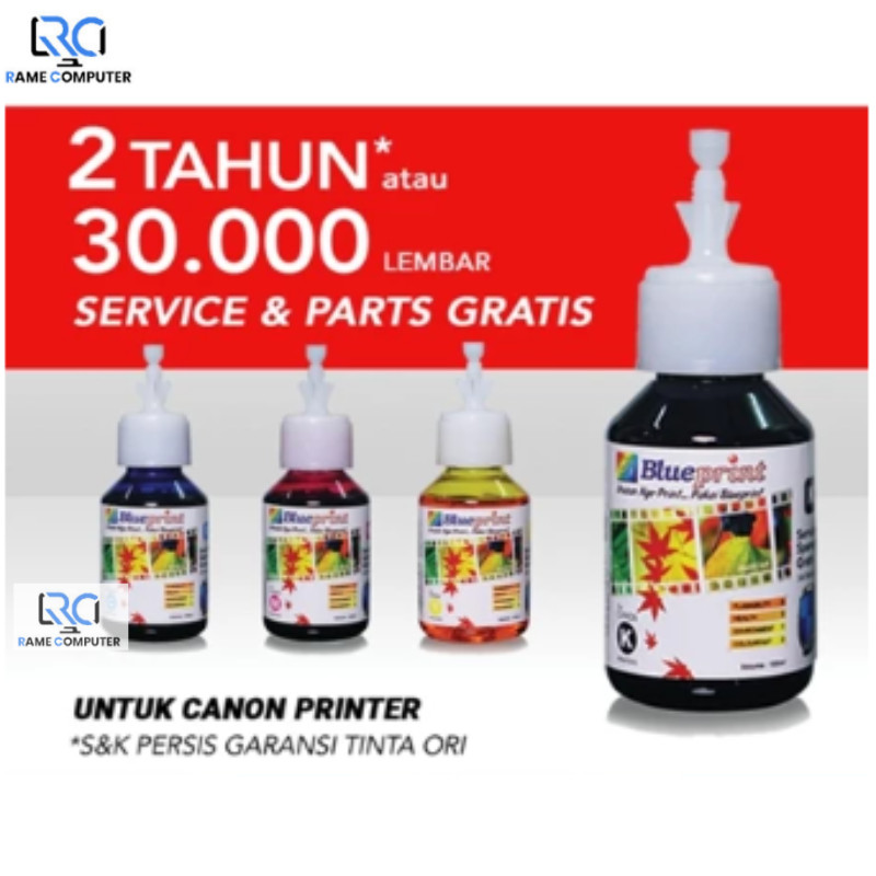BLUEPRINT Tinta Canon Refill For Printer Canon IP 2770 G1010 G2000 G2010 100ml - Varian Warna