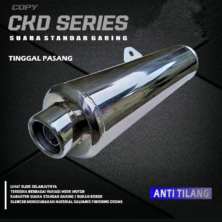 Knalpot CKD Satria FU Inlet 50 mm untuk Vixion Sonic GTR CS1 dan Motor Lainnya - Purbalingga - Motor