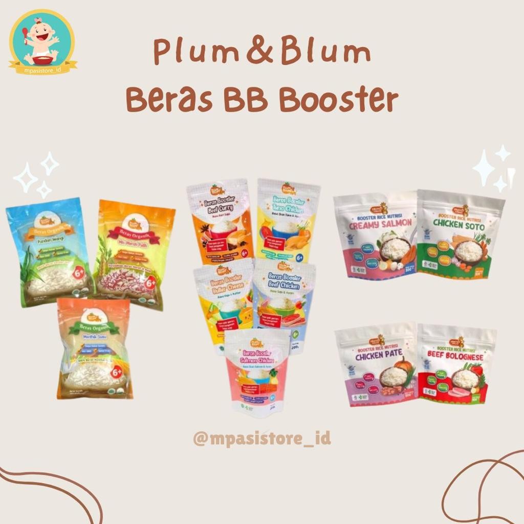 

Beras Organik BB Booster Mpasi untuk Bayi 6 Bulan+ Siap Masak